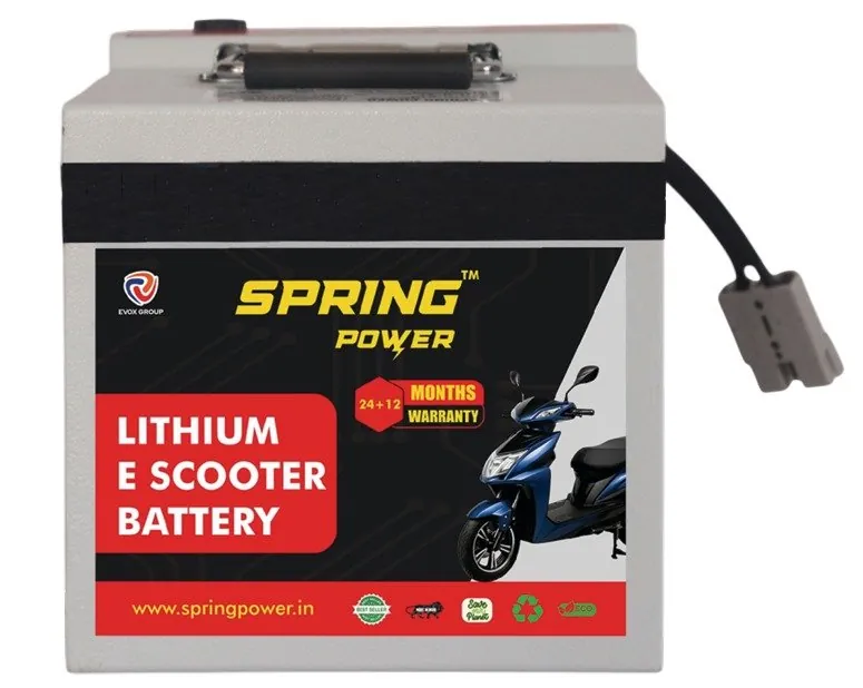 Spring Power lithium electric scooter battery 60V Chandigarh dealer